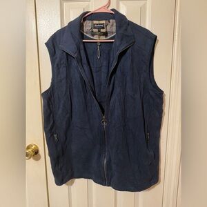 Barbour Navy Sleeveless Vest